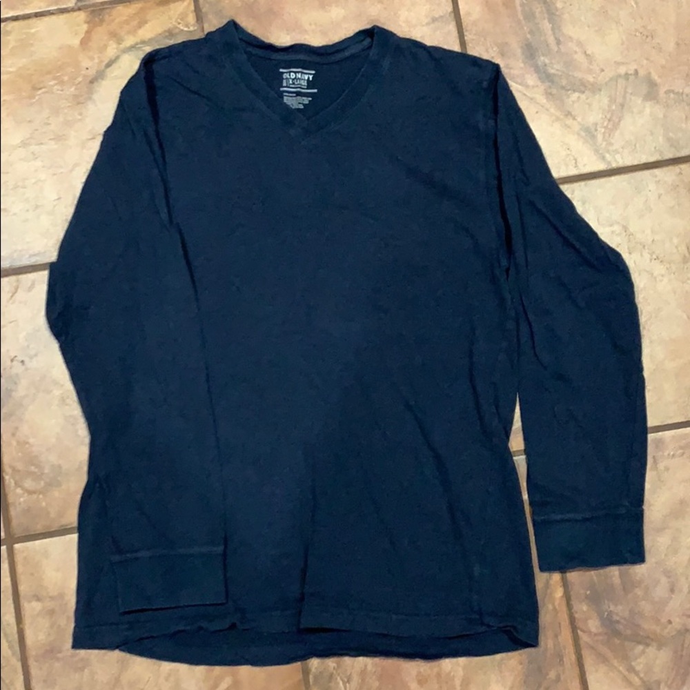 Men’s XL Navy Long Sleeve